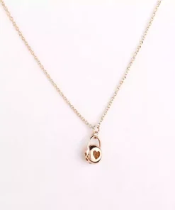 گردنبند طلا حلقه ای فلامینگو کد wn1228-2