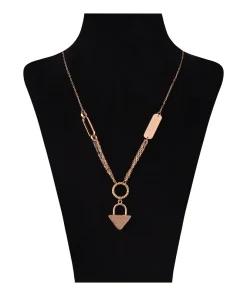 گردنبند طلا حلقه ای فلامینگو کد wn1231