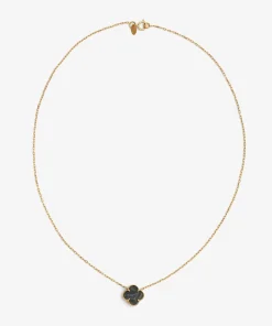 گردنبند طلا حلقه ای فلامینگو ونکلیف کد wn1270-2