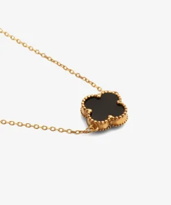 گردنبند طلا حلقه ای فلامینگو ونکلیف کد wn1273-2