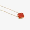 گردنبند طلا حلقه ای فلامینگو ونکلیف کد wn1275-2