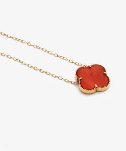 گردنبند طلا حلقه ای فلامینگو ونکلیف کد wn1275-2
