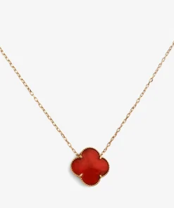 گردنبند طلا حلقه ای فلامینگو ونکلیف کد wn1275