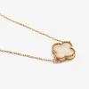 گردنبند طلا حلقه ای فلامینگو ونکلیف کد wn1276-2