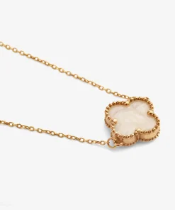 گردنبند طلا حلقه ای فلامینگو ونکلیف کد wn1276-2