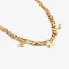 گردنبند طلا حلقه ای فلامینگو کد wn1277-2