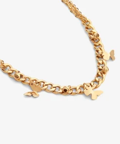 گردنبند طلا حلقه ای فلامینگو کد wn1277-2