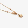 گردنبند طلا حلقه ای فلامینگو کد wn1280-2
