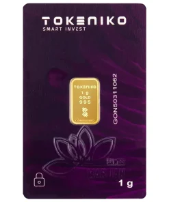 شمش طلا 1 گرم 24 عیار توکنیکو