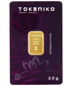 شمش طلا 2.5 گرم 24 عیار توکنیکو