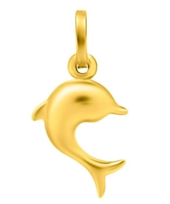آویز طلا طرح دلفین کد wp1302