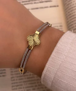دستبند طلا زنانه فردwb1361-2