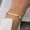 دستبند طلا زنانه مندی سنگخور wb1329-2
