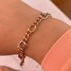 دستبند طلا زنانه ژوان 6 میلی wb1381-2